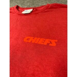 NWT Kansas City Chiefs '47 Vintage Tubular Red NFL Football T-Shirt - Large